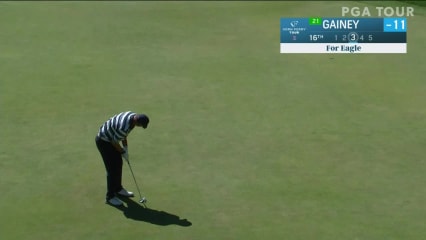 Tommy Gainey makes eagle on No. 16 in Round 3 at Albertsons Boise Open