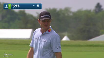 Justin Rose reaches par-5 No. 1 in two, makes birdie at RBC Canadian