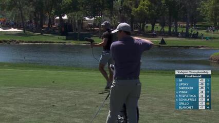 Matt Fitzpatrick hits 195-yard approach to 8 feet, sets up birdie on No. 3 at Valspar