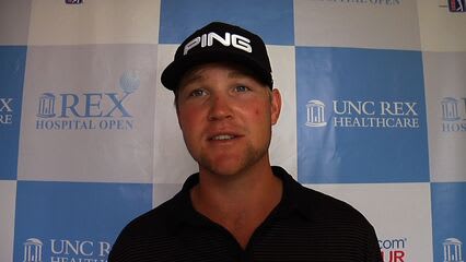 Trey Mullinax interview after Round 2 of Rex Hospital Open