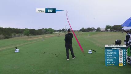 Andrew Putnam hits tee shot to 8 feet, sets up birdie on No. 7 at Valero