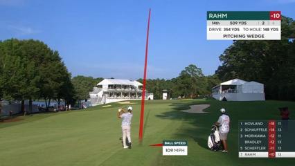 Jon Rahm's dialed-in approach leads to birdie at TOUR Championship