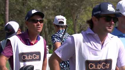 Johnny Keefer makes birdie on No. 12 at Club Car Championship