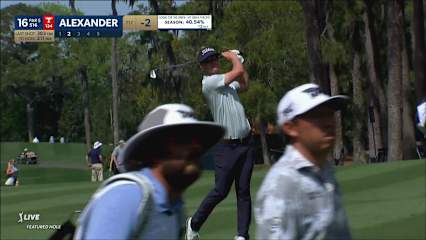 Tyson Alexander's quality second sets up birdie at THE PLAYERS