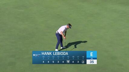 Hank Lebioda makes birdie on No. 18 at Nationwide Children's
