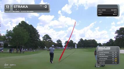 Sepp Straka makes birdie on No. 13 at FedEx St. Jude