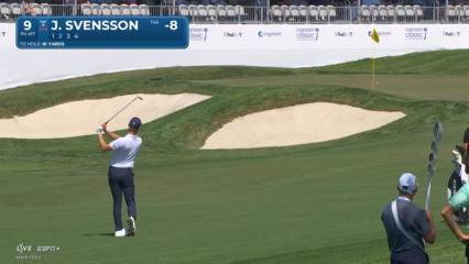 Jesper Svensson sends wedge close to set up birdie at Cognizant Classic
