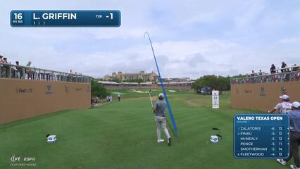 Lanto Griffin hits tee shot to 5 feet, sets up birdie at Valero