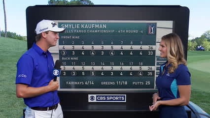 Smylie Kaufman interview after Round 4 of Wells Fargo