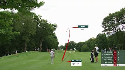 C.T. Pan makes birdie on No. 11 at John Deere