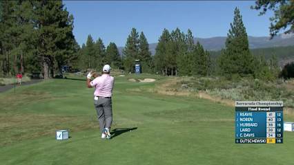 Scott Gutschewski makes birdie on No. 17 at Barracuda