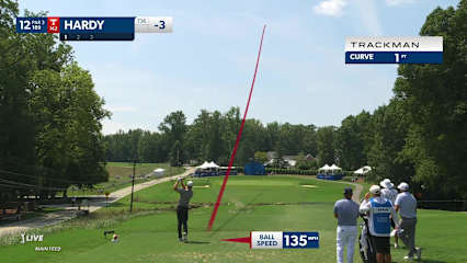 Nick Hardy nearly aces No. 12 at Wyndham