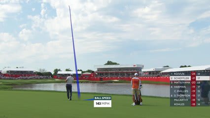 Scottie Scheffler reaches par-5 No. 18 in two, makes birdie at 3M Open