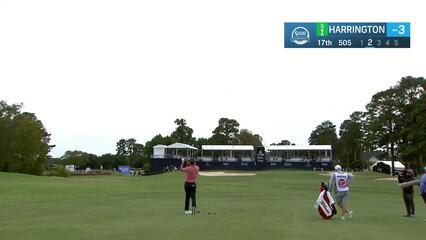 Padraig Harrington makes birdie on No. 17 at SAS Championship