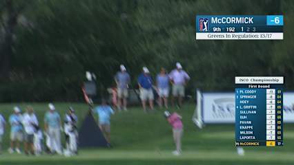 Ryan McCormick holes 13-footer from the fringe at ISCO Championship