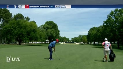 Johnson Wagner birdies No. 9 in Round 4 at Wells Fargo