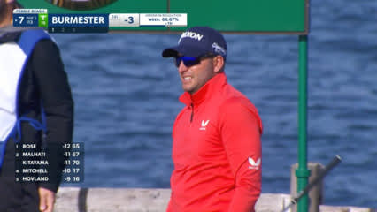 Dean Burmester controls spin with tee shot and birdies at AT&T Pebble Beach