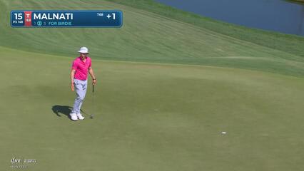 Peter Malnati hits 147-yard tee shot to 13 feet, sets up birdie on No. 15 at Texas Children's