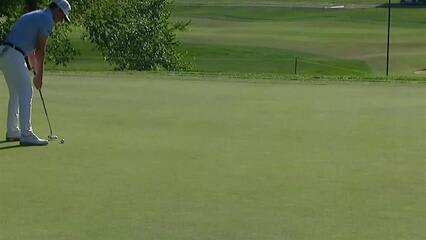 Cody Gribble's 25-foot birdie putt at Barbasol