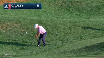 Bud Cauley sinks 5-foot birdie putt on No. 2 at THE PLAYERS