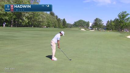 Adam Hadwin reaches par-5 No. 1 in two, makes birdie at RBC Canadian