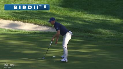 Jacob Bridgeman's 73-yard approach sets up birdie on No. 14 at John Deere