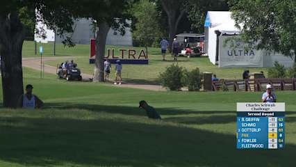 John Pak makes birdie on No. 9 at Charles Schwab