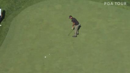 Tom Whitney makes birdie putt at Korn Ferry Tour Champ