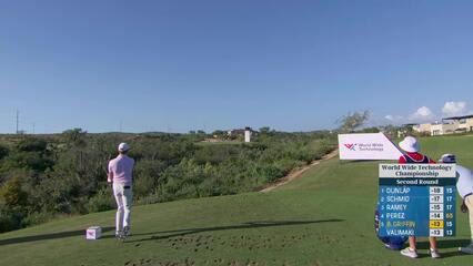 Ben Griffin makes birdie on No. 16 at World Wide Technology