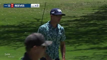 Seth Reeves' 55-foot birdie putt at Mexico Open