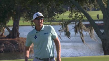 Seamus Power sinks 8-foot birdie putt on No. 17 at The RSM Classic