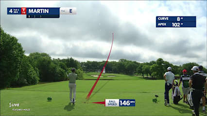 Ben Martin sticks tee shot to set up birdie at CJ CUP Byron Nelson