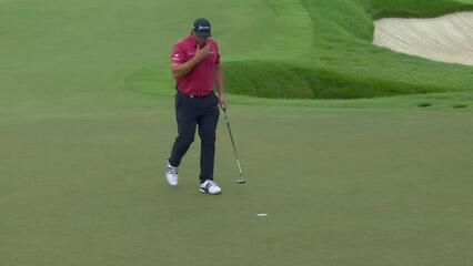 Sepp Straka makes birdie on No. 13 at TOUR Championship