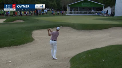 Martin Kaymer's bunker play leads to birdie at Valspar