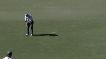 Scott McCarron drains birdie putt at SAS Champ