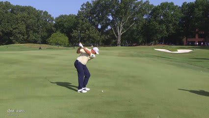 Sepp Straka gets up-and-down from 101 yards for birdie on No. 2 at FedEx St. Jude