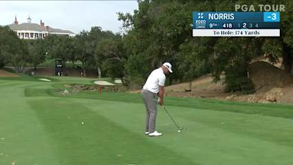 Shaun Norris sticks approach to set up birdie at ZOZO