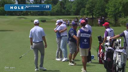Zach Bauchou aces par-3 third from 198 yards early on Moving Day at Zurich Classic
