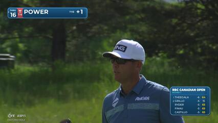 Seamus Power sinks 36-foot birdie putt on No. 16 at RBC Canadian