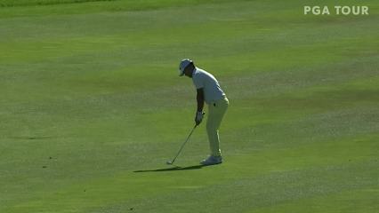 Fabian Gomez birdies No. 14 in Round 4 at Barracuda