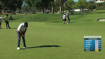 Matt Jones opens with birdie at Genesis