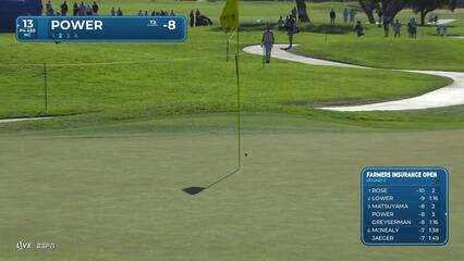 Seamus Power makes birdie on No. 13 at Farmers