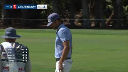 Scott Harrington's 16-footer for birdie at Honda