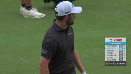 Patrick Cantlay goes on birdie spree to take lead at TOUR Championship