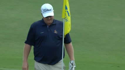 Brad Fritsch shows off his short game skills at Wyndham
