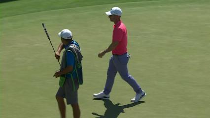 Richard S. Johnson's tight chip leads to birdie at Mexico Open