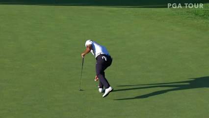 Satoshi Kodaira dials in tee shot to set up birdie at Nationwide Children's
