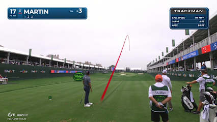 Ben Martin makes birdie on No. 17 at THE CJ CUP