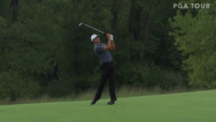 Joseph Bramlett spins approach to set up birdie at Korn Ferry Tour Champ