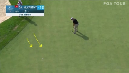 Dan McCarthy makes birdie on No. 16 in Round 3 at Korn Ferry Tour Champ